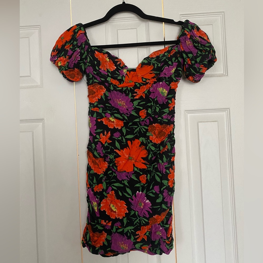 Zara Off-Shoulder Mini Dress